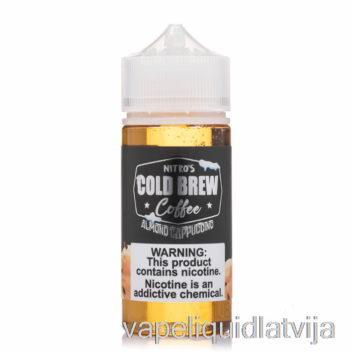 Mandeļu Kapučīno - Nitros Aukstā Brūvēšana - 100ml 3mg Vape šķidrums